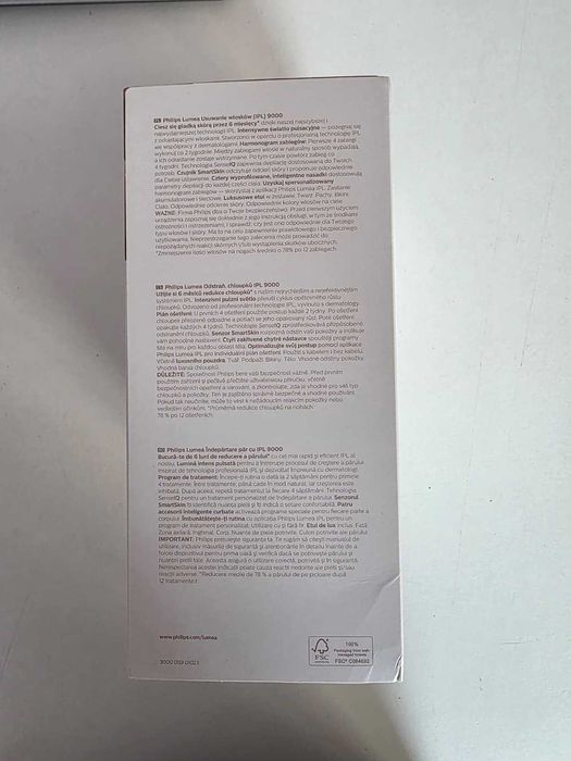 Epilator IPL Philips Lumea Seria 9000 BRI958/00 – NOU, sigilat