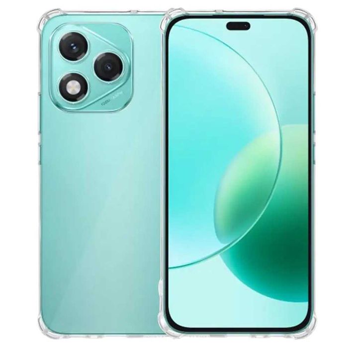 Honor 400 Lite - Удароустойчив Силиконов Прозрачен Кейс Гръб