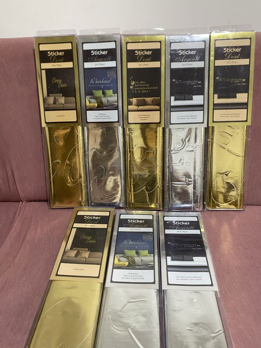 Stikere de lipit pe perete ,living ,dormitor ,bucatarie