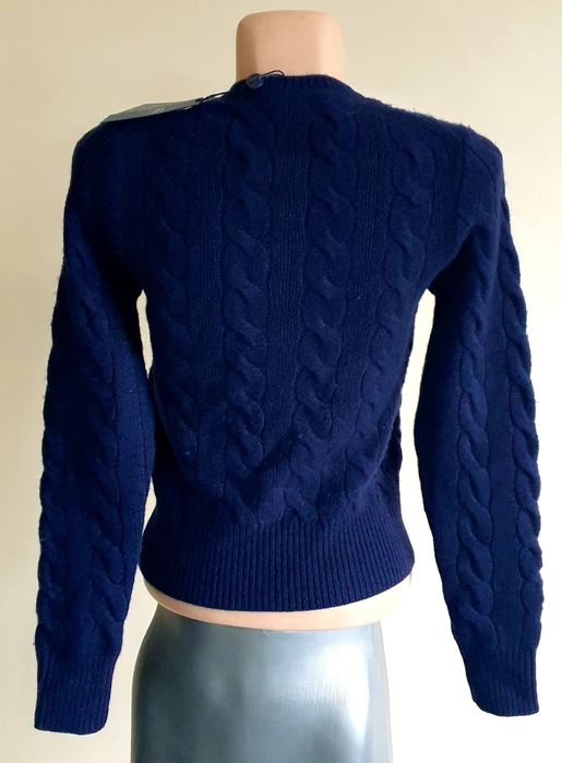 POLO Ralph Lauren Cable Wool / XXS НОВО ОРИГИНАЛ! Дамска Жилетка