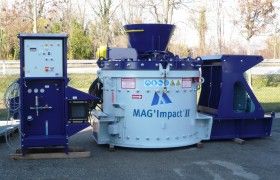 Concasor cu ax vertical Mag'Impact 2400