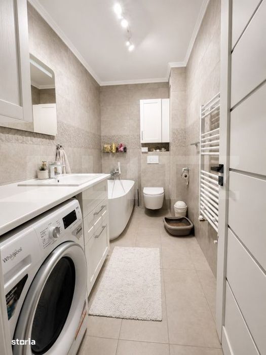 Apartament 3 camere lux, 76 mp, 2 bai, terasa si parcare – bloc nou