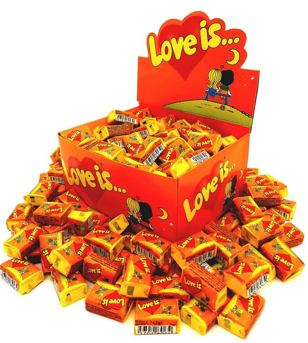 Love is жвачки со вкладышами