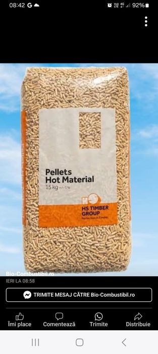 Peleti Hs Timber pu centrale.