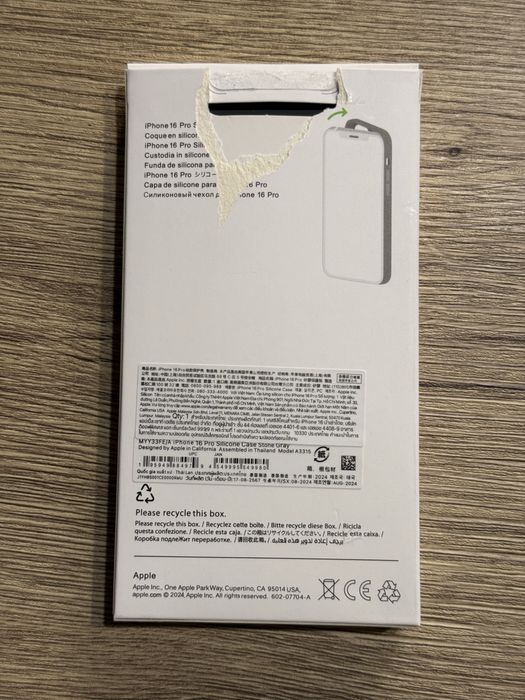 Husa original silicon iPhone 16Pro