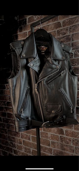 Жилет Harley-Davidson нат.кожа