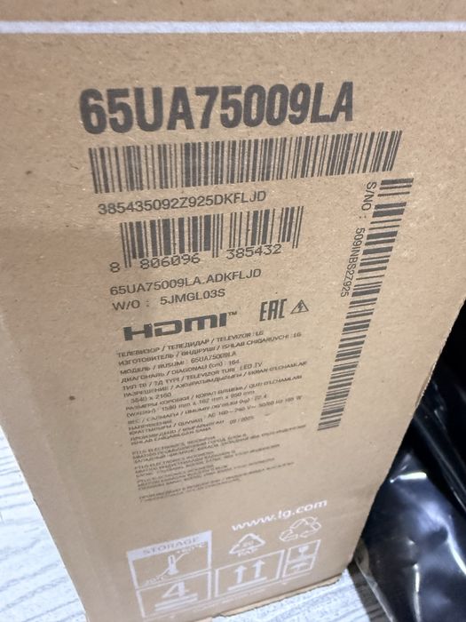 Продам телевизор LG -65 webos