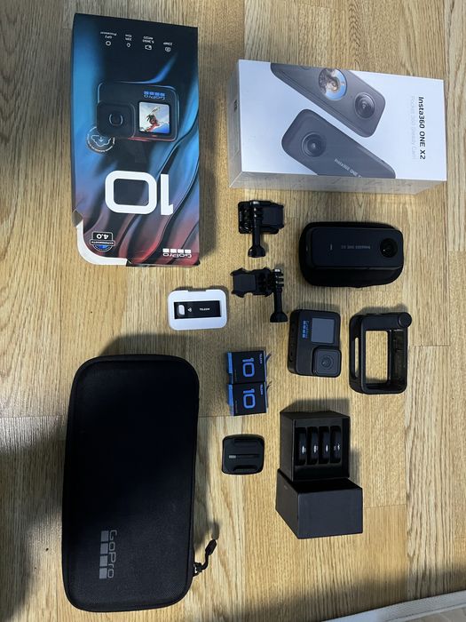 Экшн камеры GoPro 10 hero, insta 360