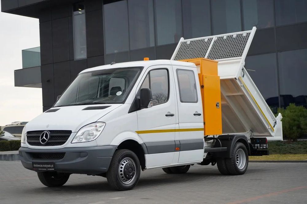 Mercedes-Benz SPRINTER 513 / BASCULATOR / CU DOUA PERECHI / 7 LOCURI / DOUĂ PERECHI / MANUAL / IMPORTAT