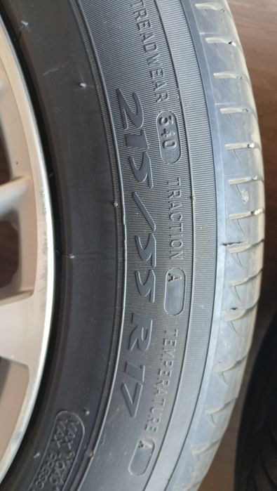 Я17  215/55  диски с шинами
