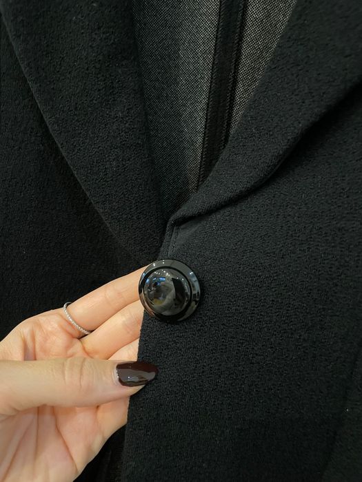 Sacou negru ARMANI 42% lână, mărime IT 44