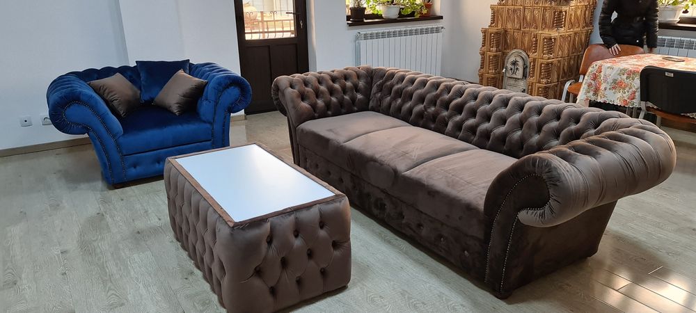 Mobilier living, canapele chesterfield, fotolii