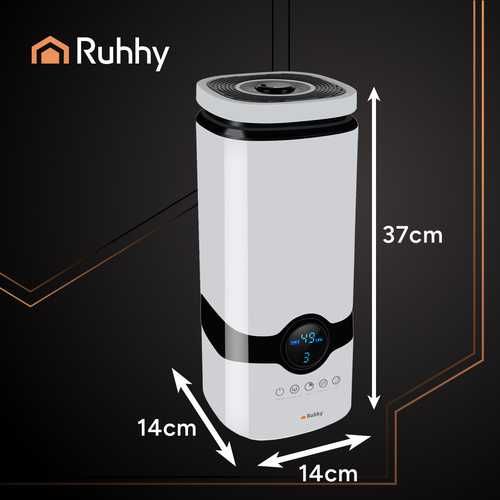 Ултразвуков овлажнител на въздуха с йонизация и ароматерапия Ruhhy