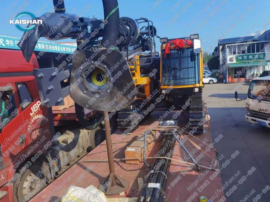 Интегрированная буровая KAISHAN KT12: глубина — 28 м, диаметр — 152 мм