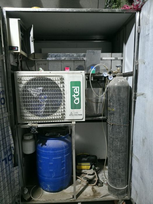 Газ вода апарат янги 1 ой ишлаган. 10 талик