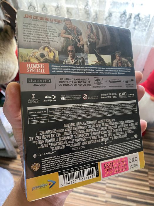 Blu-ray Kong Skull Island 4K+2D steelbook
