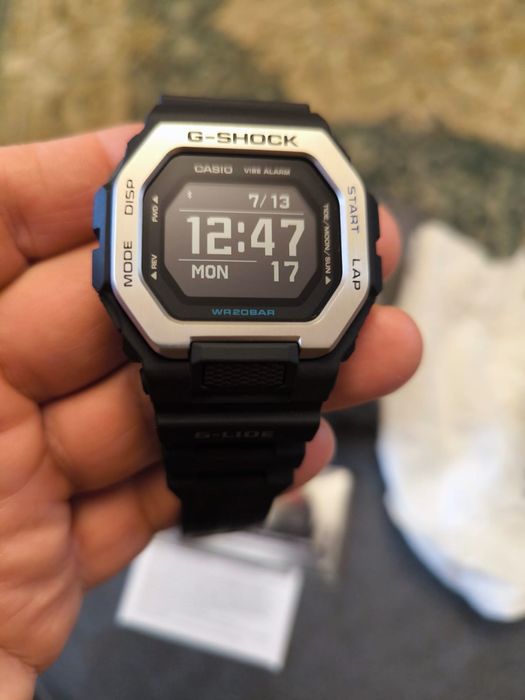 Мужские наручные часы Casio G-Shock GBX-100-1. Новые.