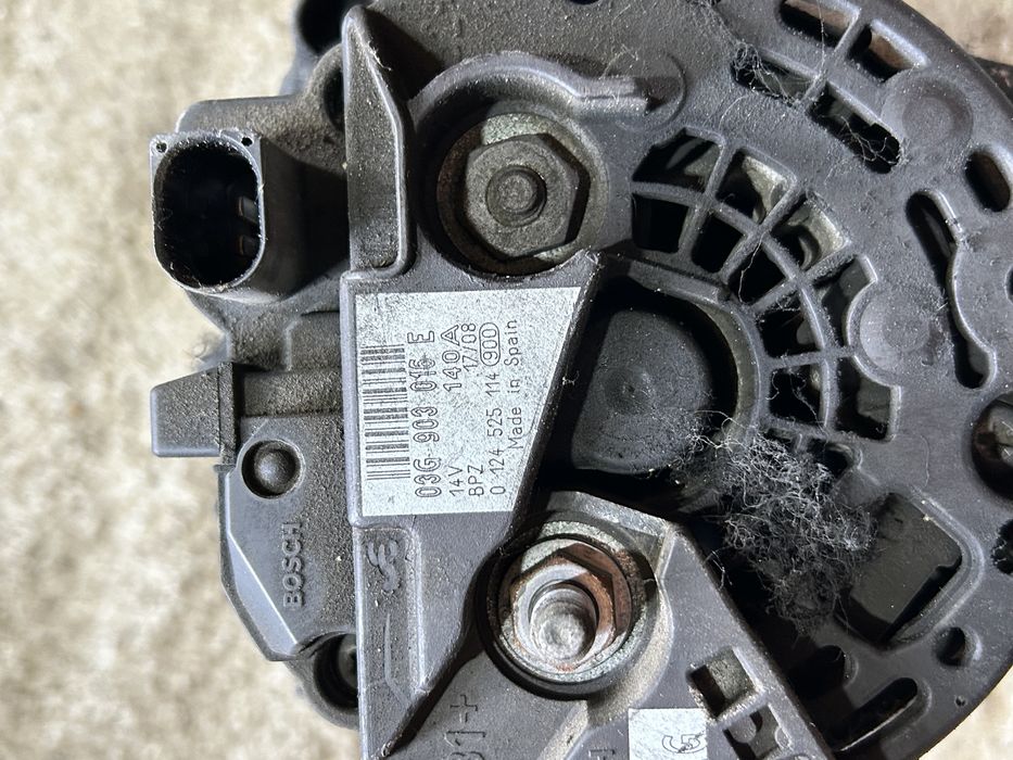 ALTERNATOR AUDI A5 (8T3) [FABR 2007-2015] 03G903016E 2.0 TDI CAGA