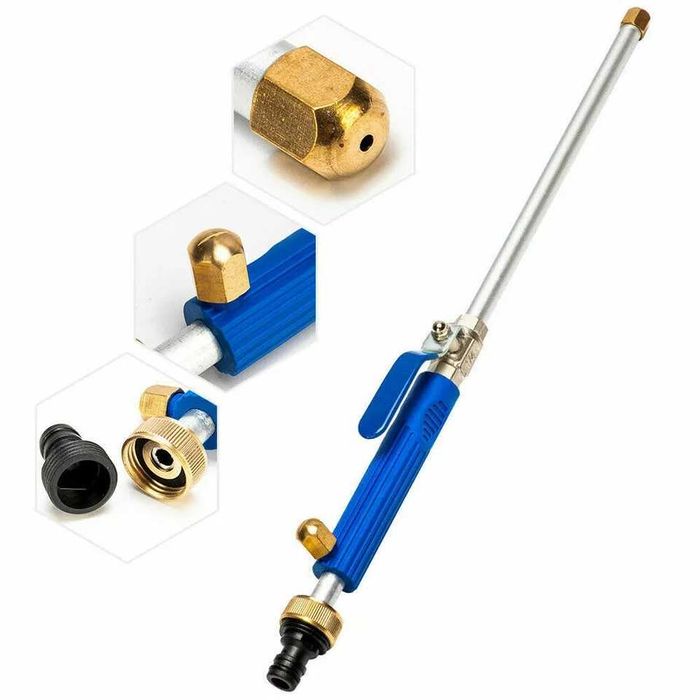 Водоструйка Пистолет пръскачка за маркуч WATER JEТ Под налягане с дюза