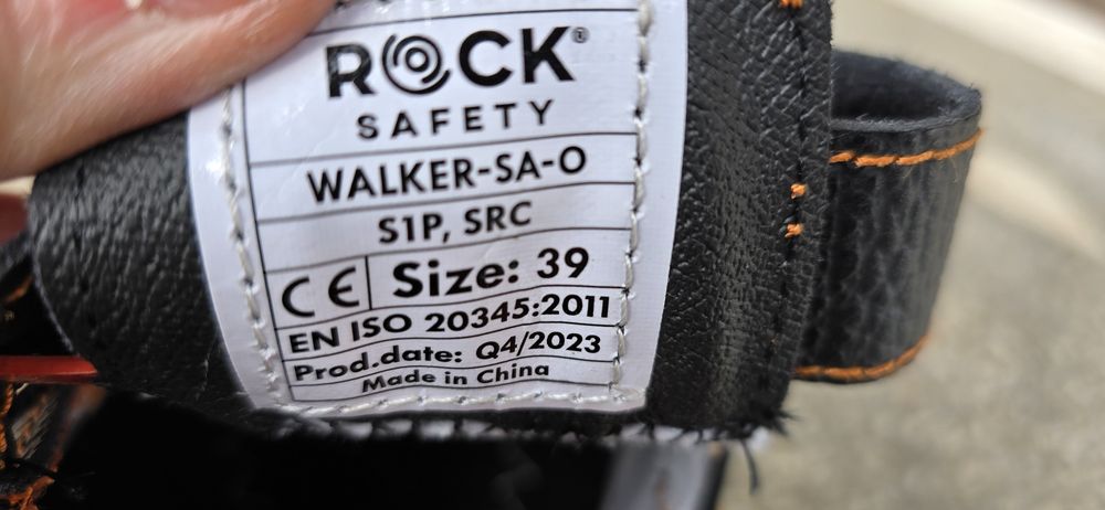 Sandale de protectie Rock safety marimea 39