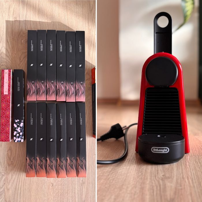 Aparat Nespresso + 140 capsule