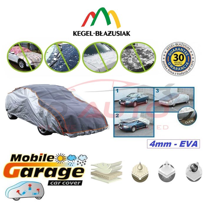 Покривало за Кола против Градушка , брезент - Размери: М/L/XL/XXL