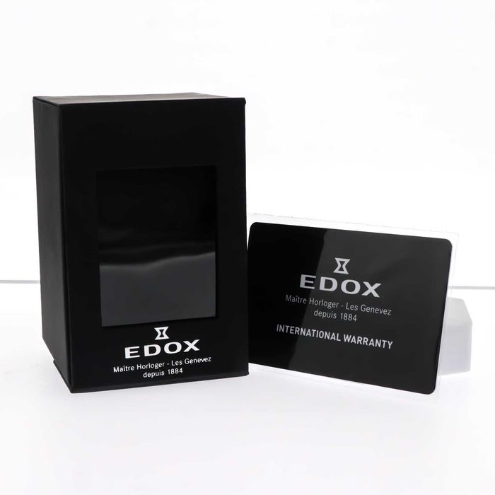 Edox Les Bémonts Ultra Slim Quartz 27006-3B-BUIN - Swiss Made