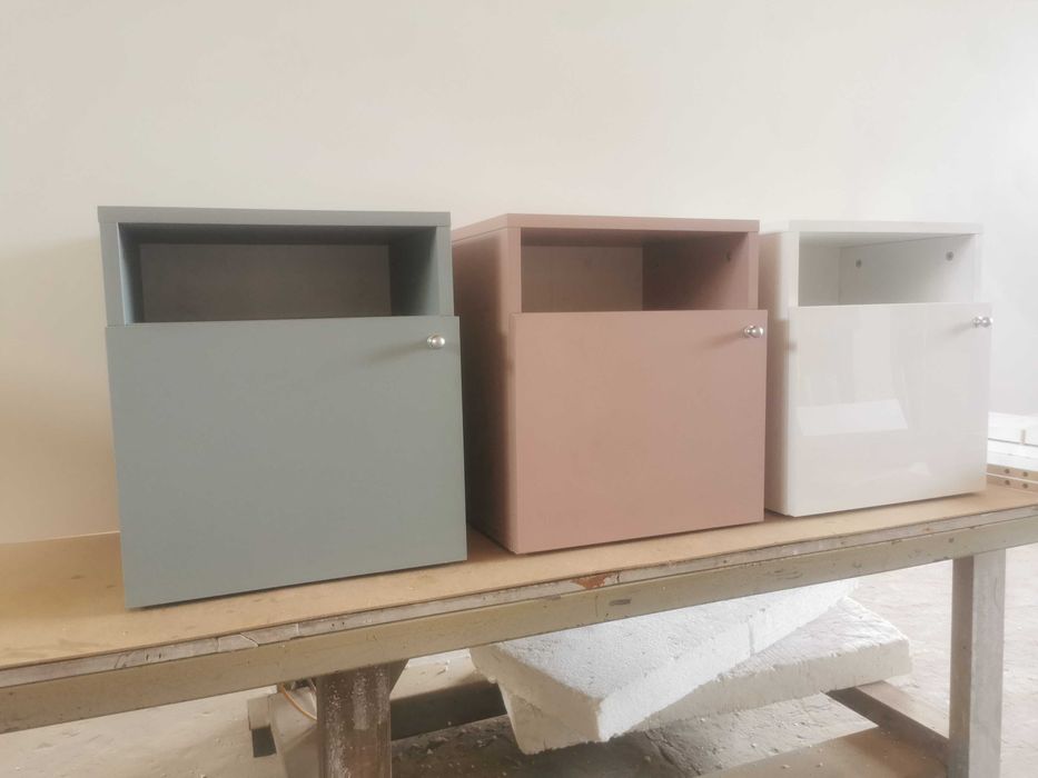 Нощно шкафче МДФ и ПДЧ 18 мм