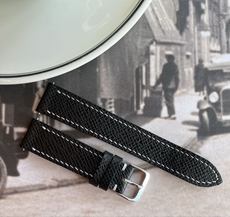 Curea pentru ceas 18 mm handmade din piele Taiga – premium