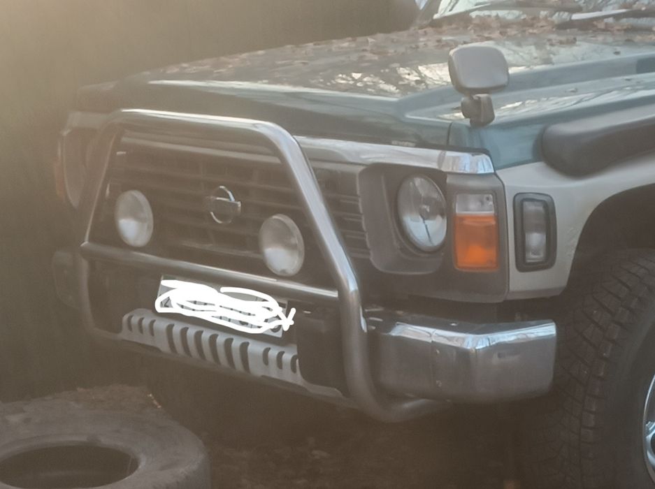 Бампер сафари 60