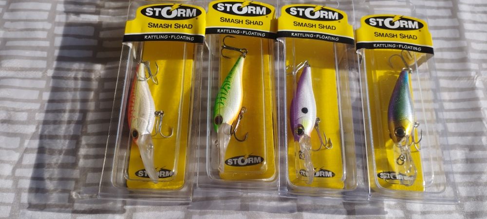 Нови воблери STORM smash shad 5 см