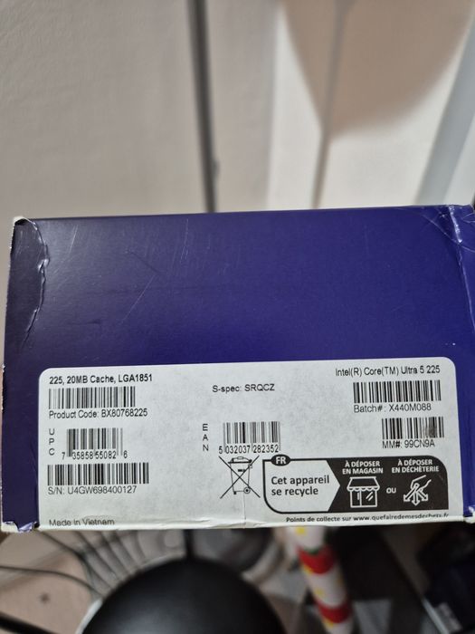 Intel i5 225 lga1851