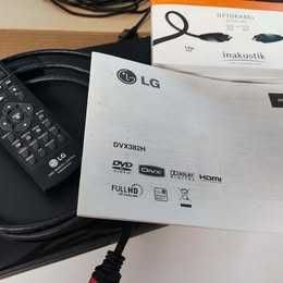 DVD Player - LG DVX382H - cu cablul HDMI si optic inclus