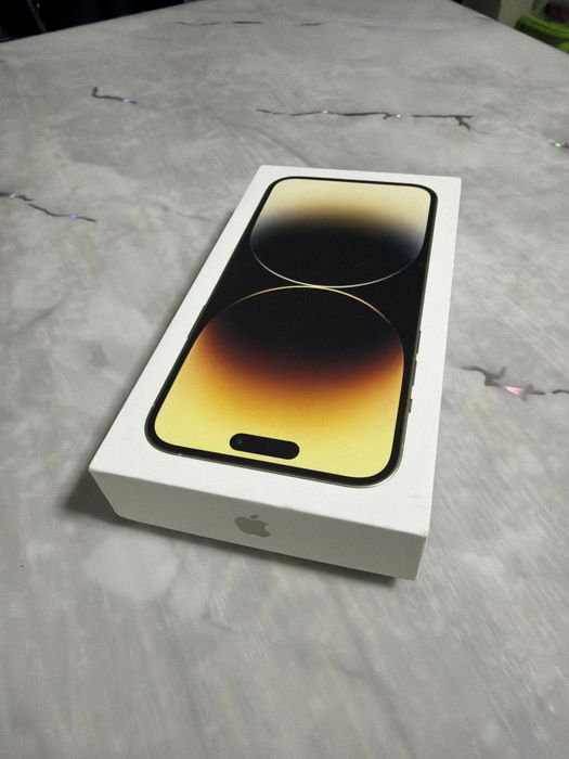 Iphone 14 gold pro max продам