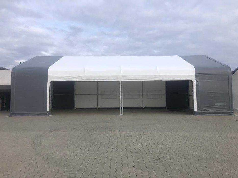 Отворена индустриална палатка 10x18.3x3.5(6.1) м