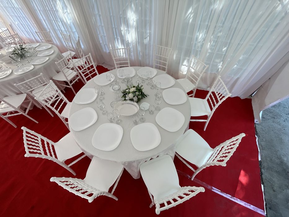 Vand cort evenimente 6x12 -complet echipat