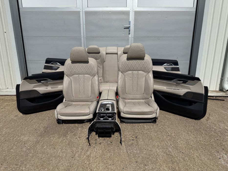Interior full confort Bmw 7 Series G11 masaj tablera incalzire racire