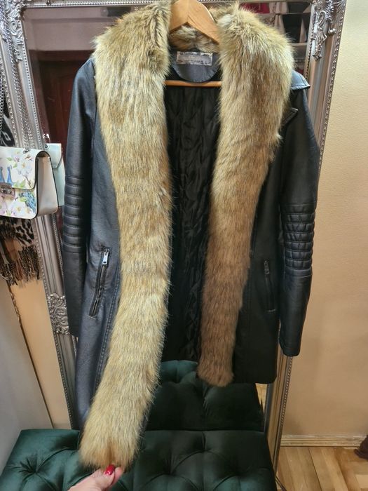 Jacket de imitație de piele