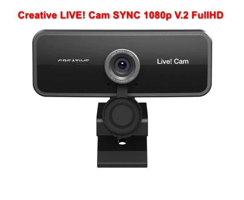 Web камера Creative LIVE! CAM SYNC, 1080p V.2 FullHD