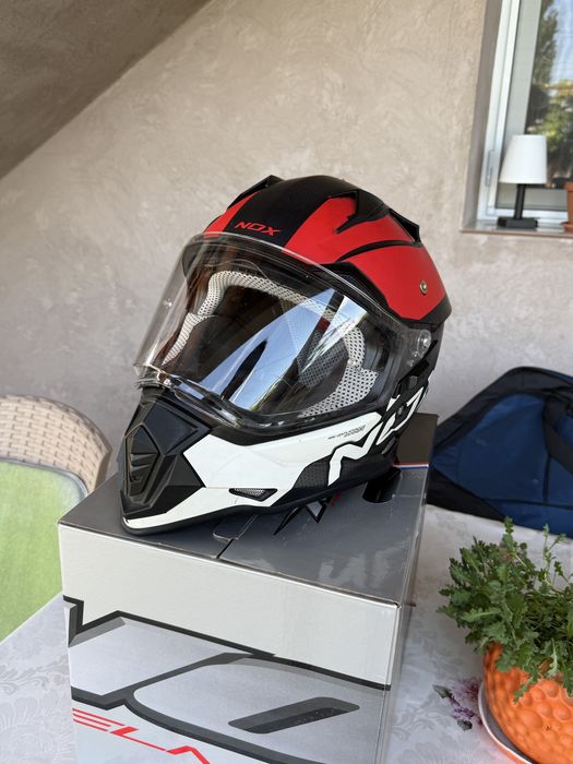Casca Moto Adventure(starada/cross) NOX Impulse N312 Marimea M