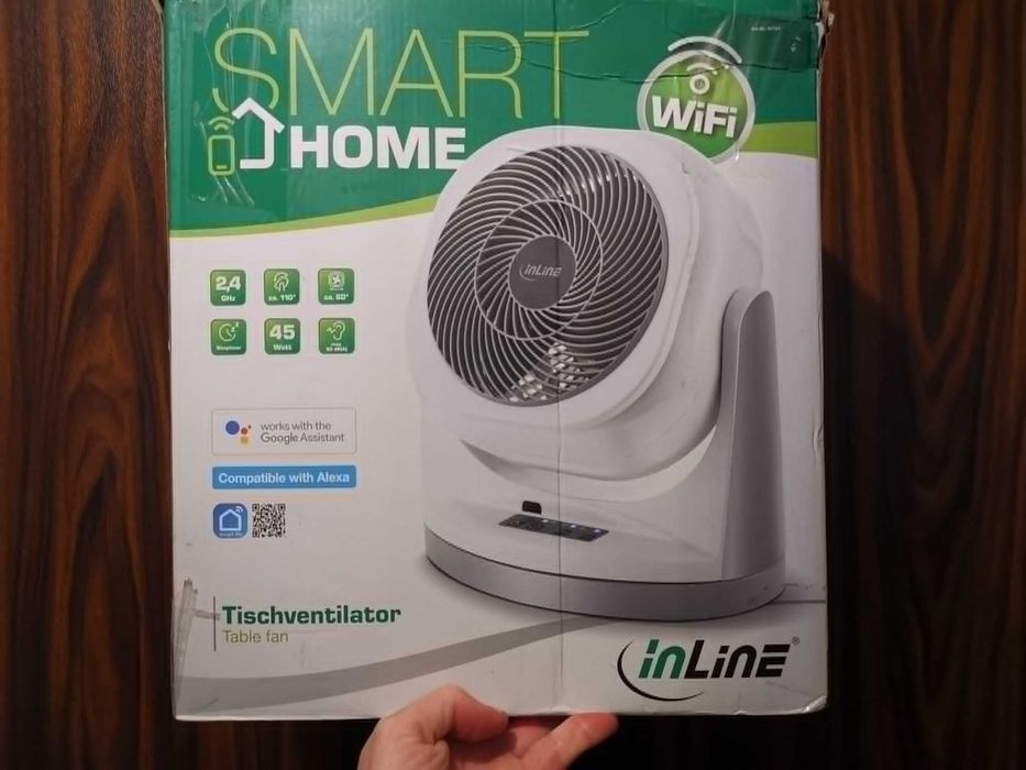Смарт вентилатор Smart fan InLine