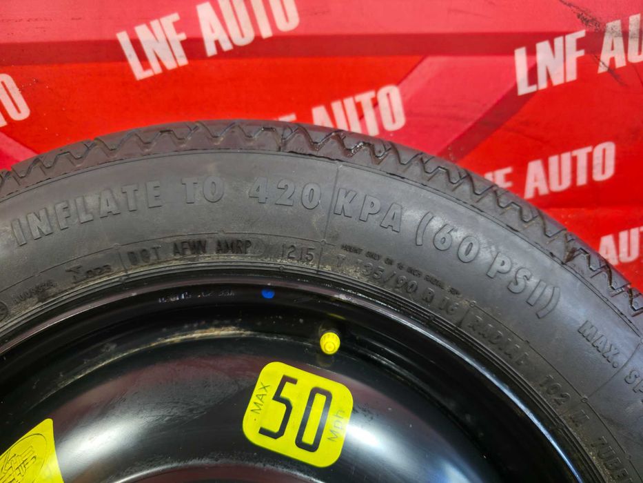 Roata Rezerva SLIM 5x108 16'' 135/90/16 Peugeot 508 408 3008 Citroen