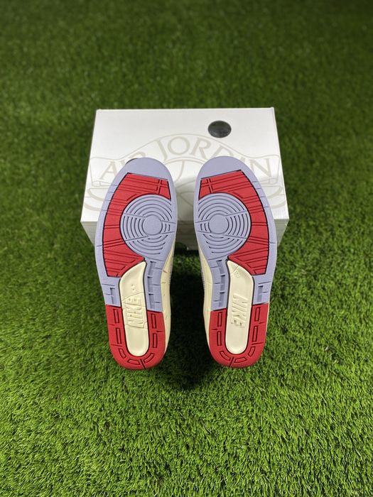 Jordan 2 Low Off-White White Red