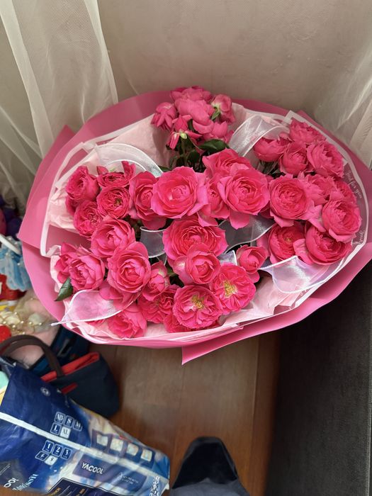 букет и шарики 10000мын