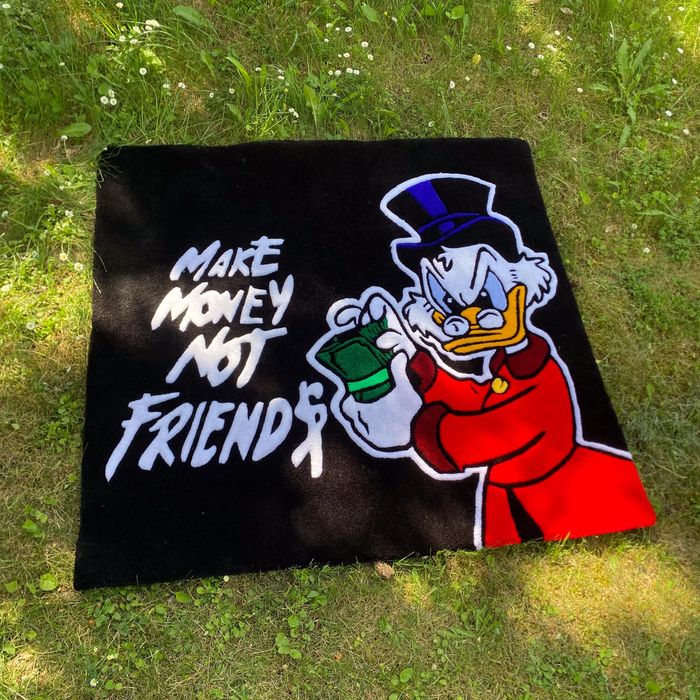 Ковёр ручной работы 100 на 100 см эксклюзивный