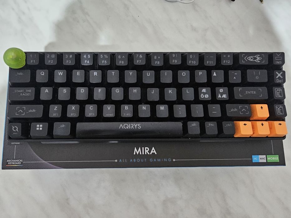 Tastatura Gaming Wireless mecanica AQIRYS Mira, Bluetooth, USB,