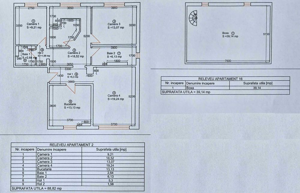 Apartament 4 camere, parter + demisol 130 mp, lângă Complex Studențesc, garaj