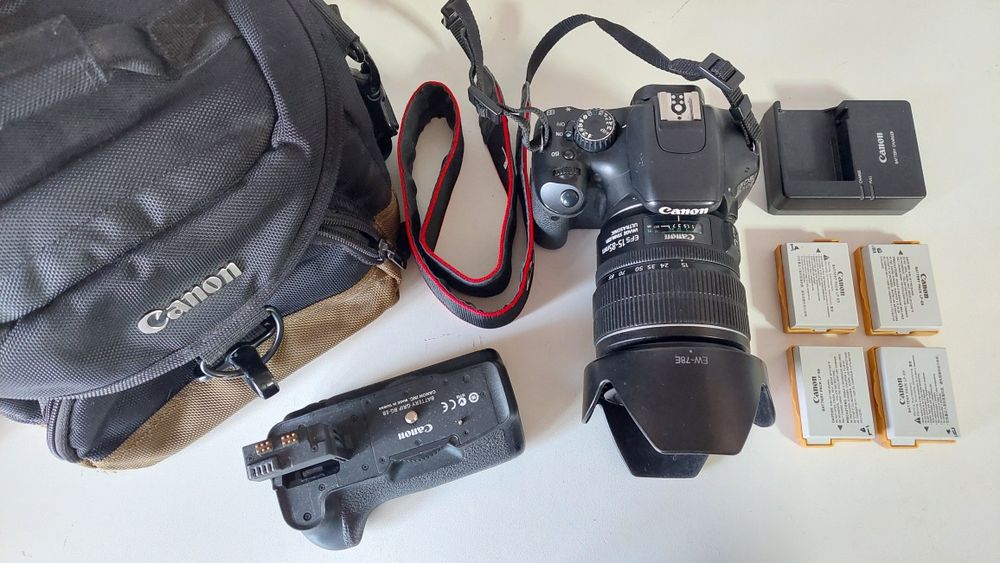 Продается Canon EOS 550D с объективом 15-85mm + 2 подарка