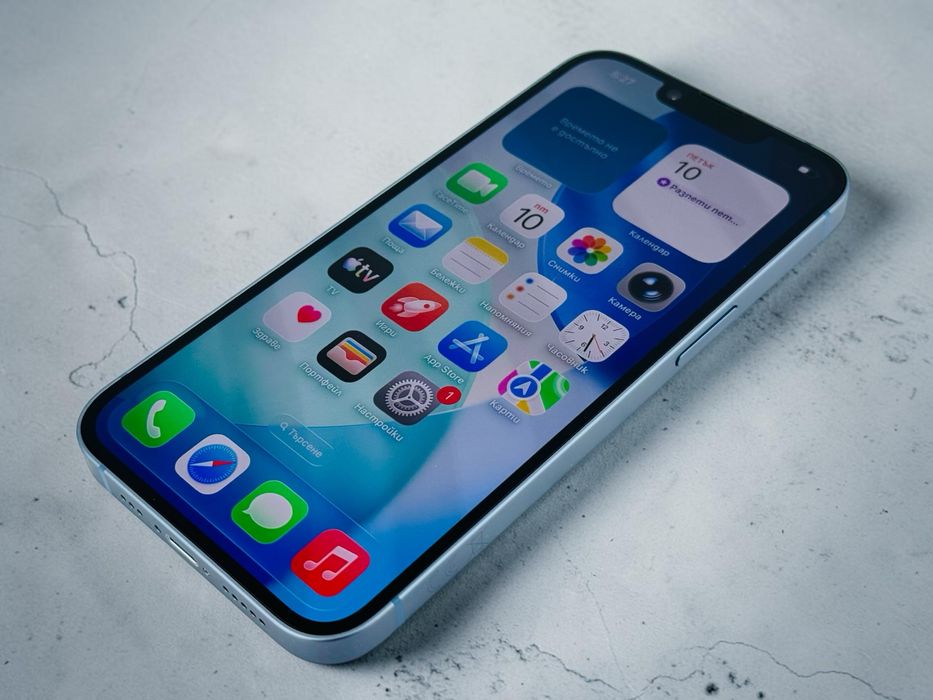 Apple iPhone 14 128GB Blue 100% Батерия! Гаранция!