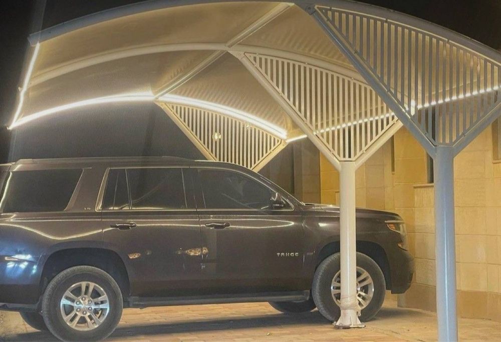 Parkovka naves stayanka навес для стоянку